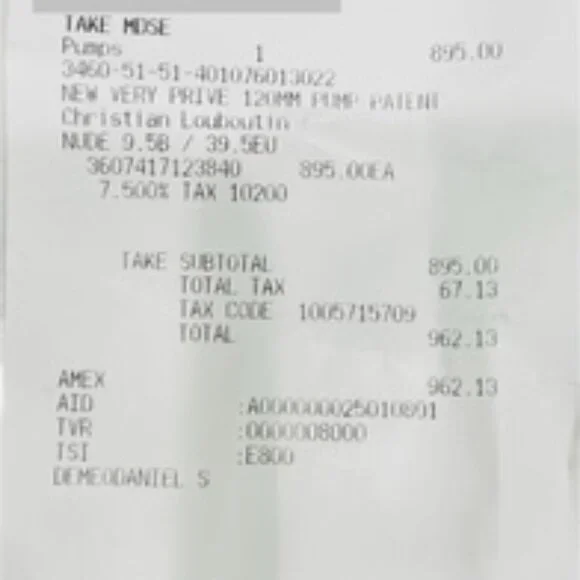 Christian Louboutin New Very Prive Nude 39.5 - Picture 2 of 10